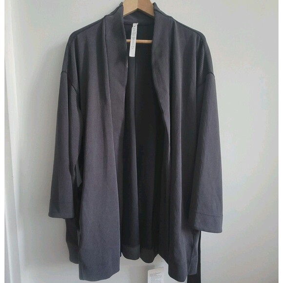 NWT Lululemon Women's Stretch Ribbed Softstreme Belted Wrap Size 12 - Picture 6 of 16